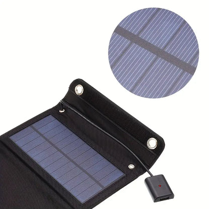 SolarisGo 60W Foldable Solar Charger for Camping & Travel