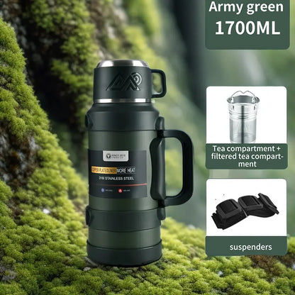 ThermoHaven Insulated Steel Kettle – Travel & Camping Flask