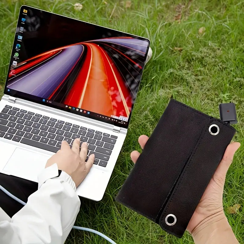 SolarisGo 60W Foldable Solar Charger for Camping & Travel