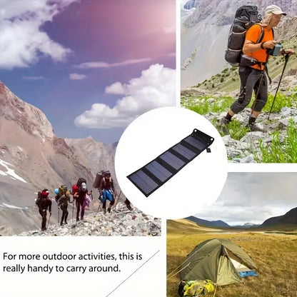SolarisGo 60W Foldable Solar Charger for Camping & Travel