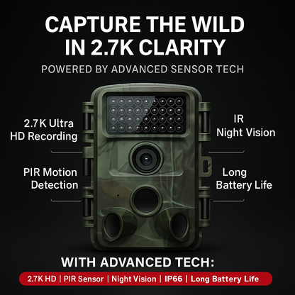 WildSight Pro 2.7K Trail Camera