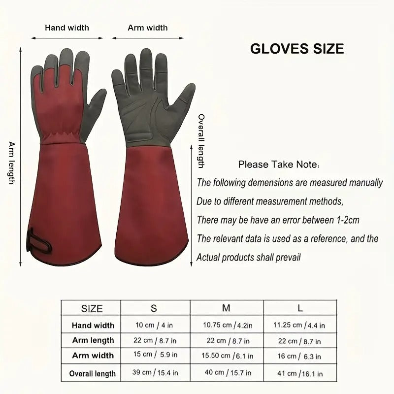 GreenGuard Long-Sleeve Gardening Gloves