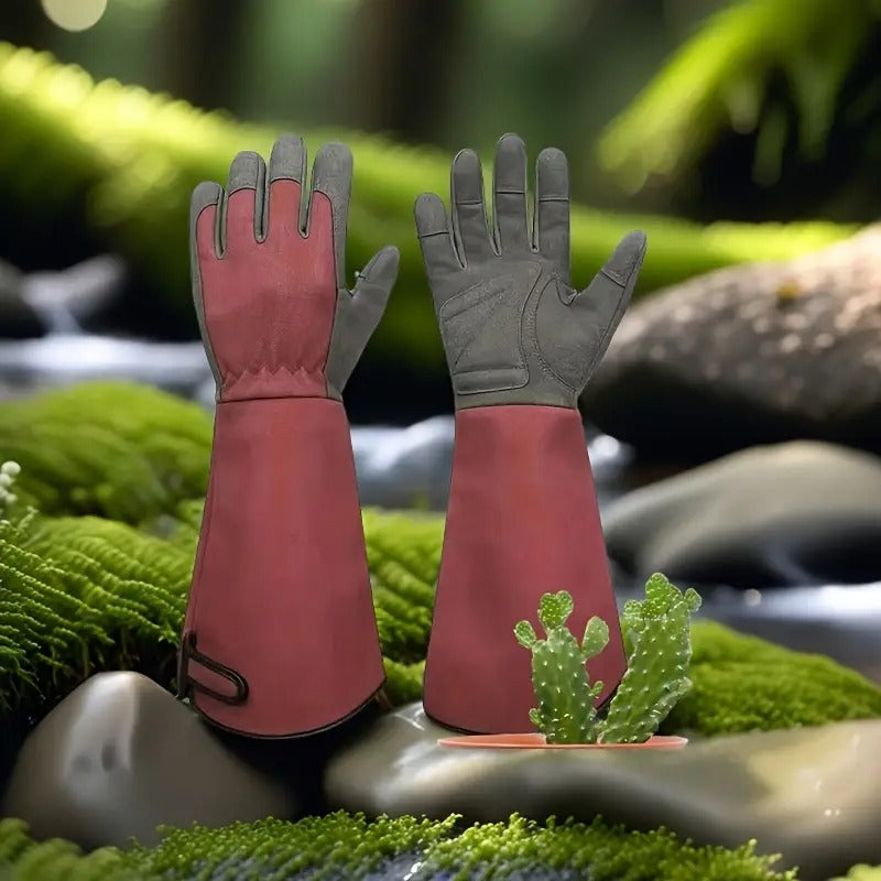 GreenGuard Long-Sleeve Gardening Gloves