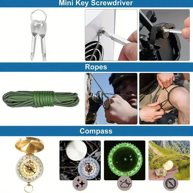 TerraGuard 21-in-1 Survival Kit